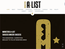 Tablet Screenshot of monstersalist.com
